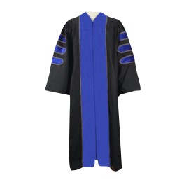 SKDA018 設計藍色邊博士服  網上下單畢業拍照禮服 訂購畢業袍 畢業拍製衣廠 SKDA018 設計藍色邊博士服  網上下單畢業拍照禮服 訂購畢業袍 畢業拍製衣廠